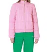 Loveshackfancy Andora Bomber Jacket In Powder Blush In Pink