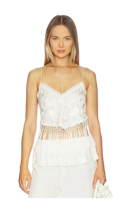 Loveshackfancy Annemarie Top In White