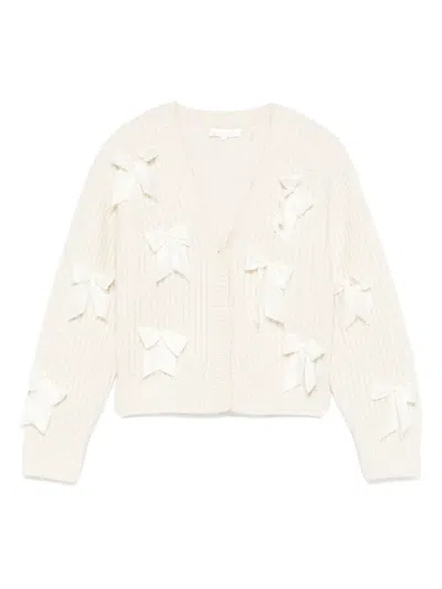 Loveshackfancy Ashtan Cardigan In 雪白