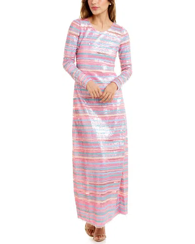 Loveshackfancy Avalyn Maxi Dress In Purple
