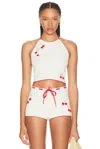 Loveshackfancy Avanyah Top In White