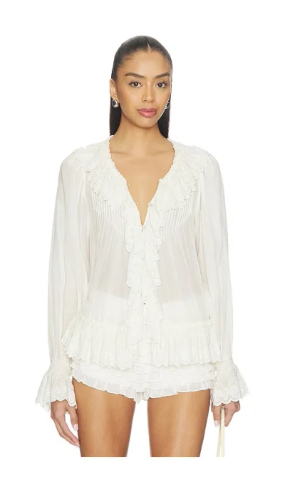 LOVESHACKFANCY AVEE TOP