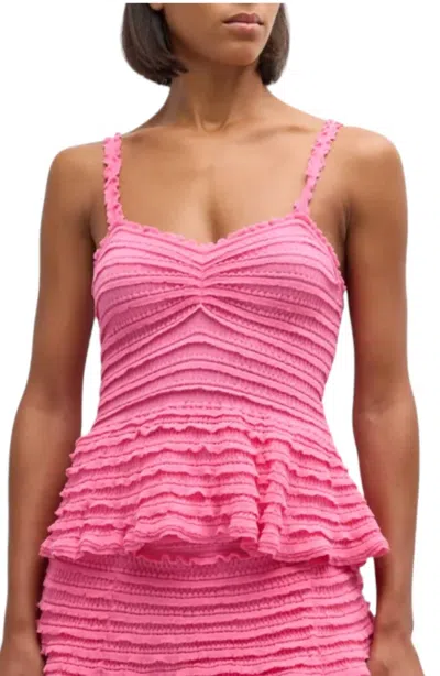 Loveshackfancy Azami Top In Lovestruck In Pink