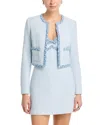 Loveshackfancy Azula Jacket In Blue