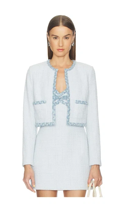 LOVESHACKFANCY AZULA JACKET