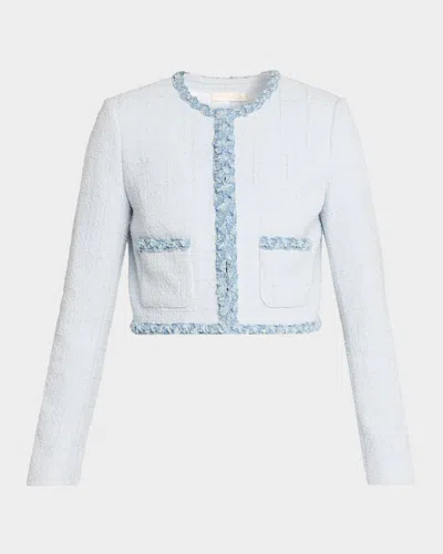 LOVESHACKFANCY AZULA TWEED JACKET