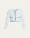 Loveshackfancy Azula Jacket In White