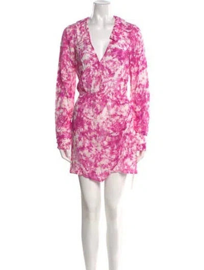 Pre-owned Loveshackfancy Bamboo Mini Dress W/ Tags In Pink