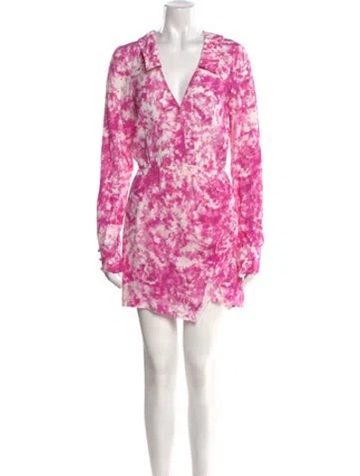 Pre-owned Loveshackfancy Bamboo Mini Dress W/ Tags In Pink