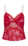 Loveshackfancy Belfast Top In Red