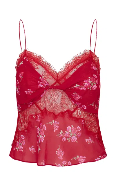 Loveshackfancy Belfast Top In Red
