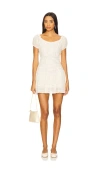 Loveshackfancy Belvine Dress In White