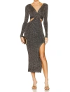 Loveshackfancy Bernette Dress In Grey