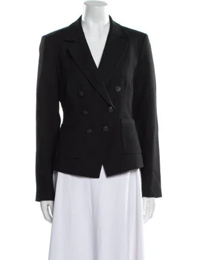 Pre-owned Loveshackfancy Blazer In Black