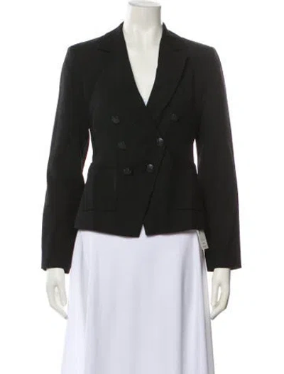 Pre-owned Loveshackfancy Blazer In Black
