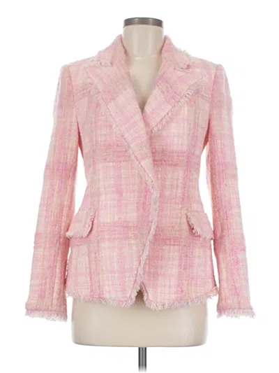Pre-owned Loveshackfancy Blazer Jacket In Pink