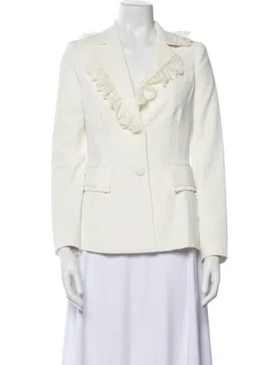 Pre-owned Loveshackfancy Blazer In Neutral