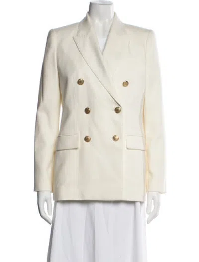 Pre-owned Loveshackfancy Blazer In Neutrals