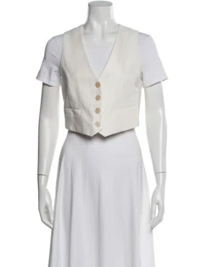 Pre-owned Loveshackfancy Bolero W/ Tags In Neutral