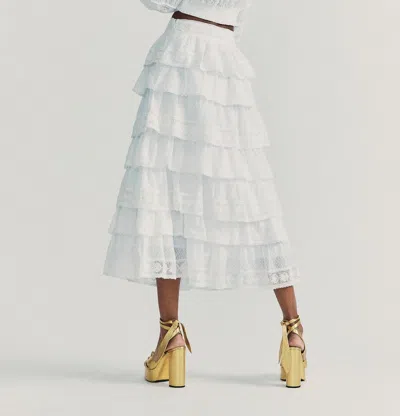 Loveshackfancy Borneo Skirt Antique White