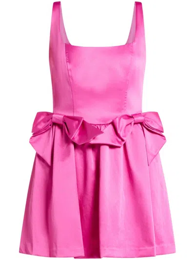 LOVESHACKFANCY BOW MINI DRESS