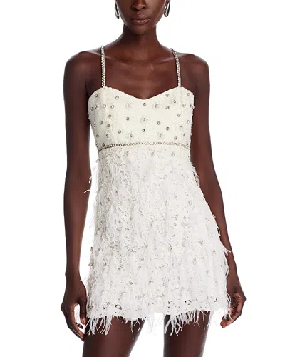 Loveshackfancy Brianna Mini Dress In Cream