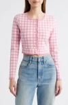 Loveshackfancy Bridgette Crewneck Cardigan Sweater