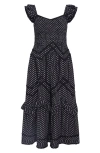 Loveshackfancy Short Dresses In Midnight Snowfall