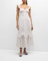 Loveshackfancy Brin Smocked Sundress In Bright White
