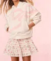 Loveshackfancy Brunella Hoodie In White