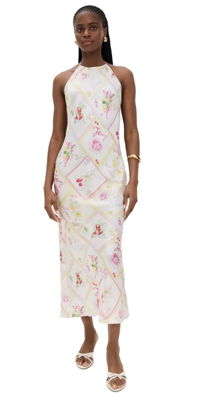 LOVESHACKFANCY BRYNTHE DRESS TUTTI FRUITTI