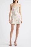 Loveshackfancy Cabi Silky Fruit Print Top