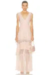 Loveshackfancy Callista Dress In Pink