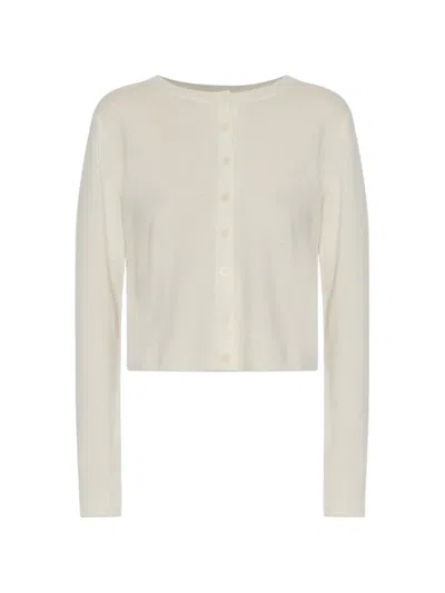 Loveshackfancy Cameyrn Bow-detail Cardigan In Neutral
