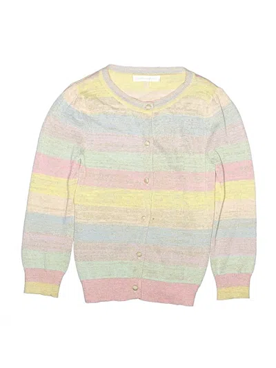 Pre-owned Loveshackfancy Kids' Cardigan Sweater In Pink
