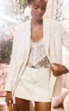 Loveshackfancy Carrera Lace Tank Top In Off-white