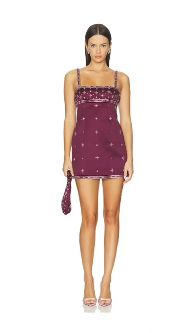 Loveshackfancy Casslouie Dress In Purple