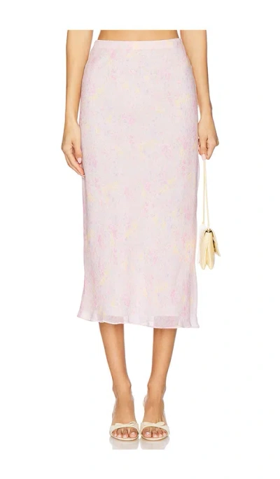 Loveshackfancy Castle Skirt In Pink