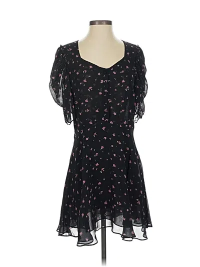 Pre-owned Loveshackfancy Casual Dress In Black