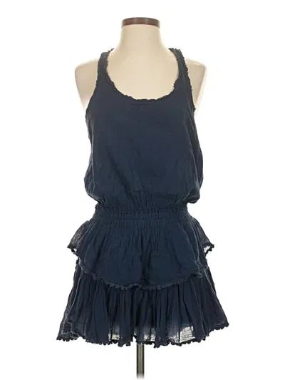 Pre-owned Loveshackfancy Casual Dress In Blue