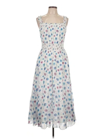 Pre-owned Loveshackfancy Casual Dress In Blue