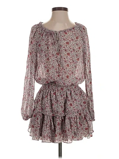 Pre-owned Loveshackfancy Casual Dress In Gray