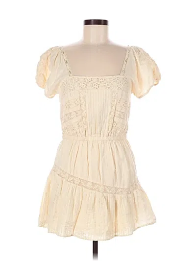Pre-owned Loveshackfancy Casual Dress In Ivory