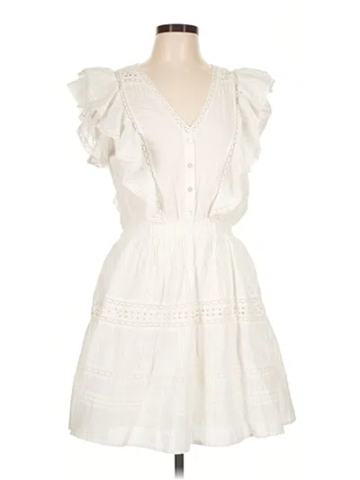 Pre-owned Loveshackfancy Casual Dress In Ivory