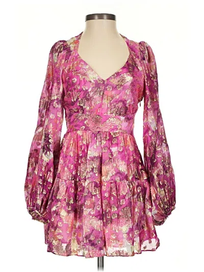 Pre-owned Loveshackfancy Casual Dress In Pink