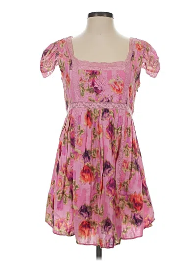 Pre-owned Loveshackfancy Casual Dress In Pink