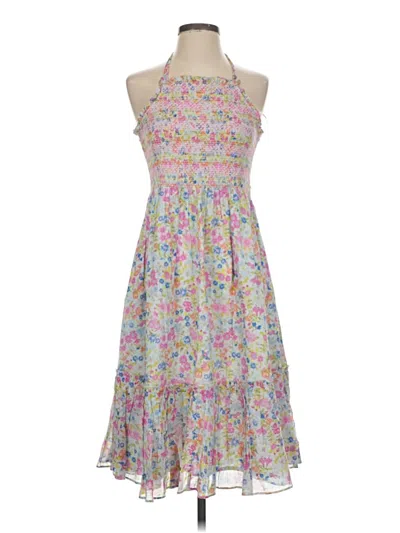 Pre-owned Loveshackfancy Casual Dress In Pink