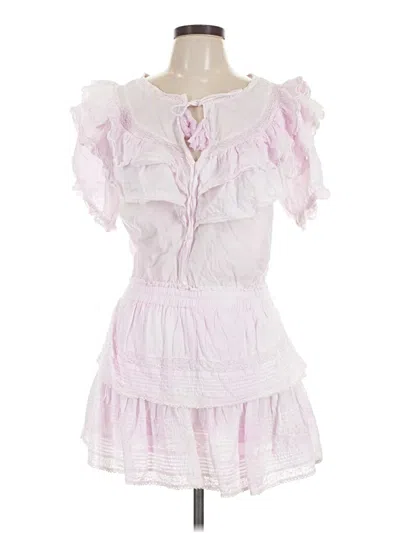 Pre-owned Loveshackfancy Casual Dress In Pink