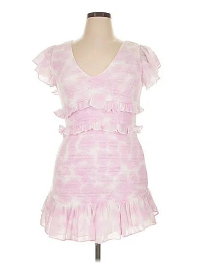 Pre-owned Loveshackfancy Casual Dress In Pink