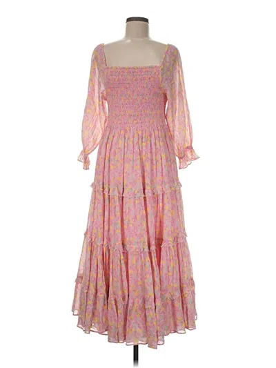 Pre-owned Loveshackfancy Casual Dress In Pink